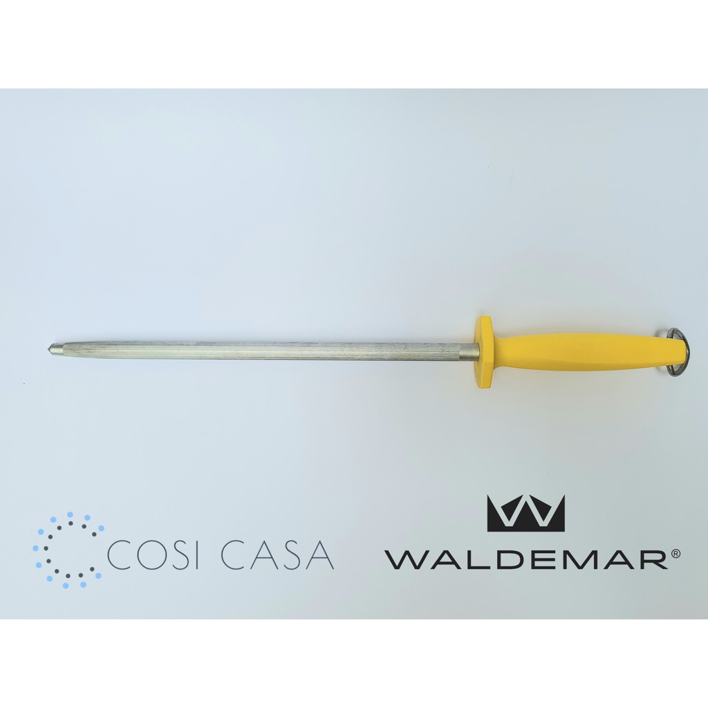 WALDEMAR MAYNOR 12" SHARPENING STEEL YELLOW, PP HANDLE, NSF 14.0101.30YE