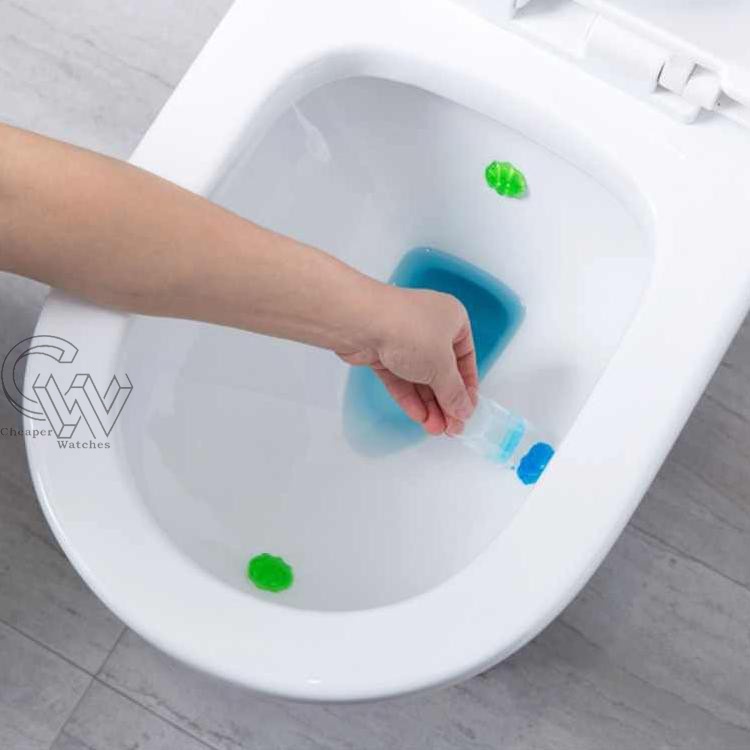 Cheaper-Gel Pengharum Closet Toilet Wastafel Motif Bunga Toilet Gel Cleaner Termurah