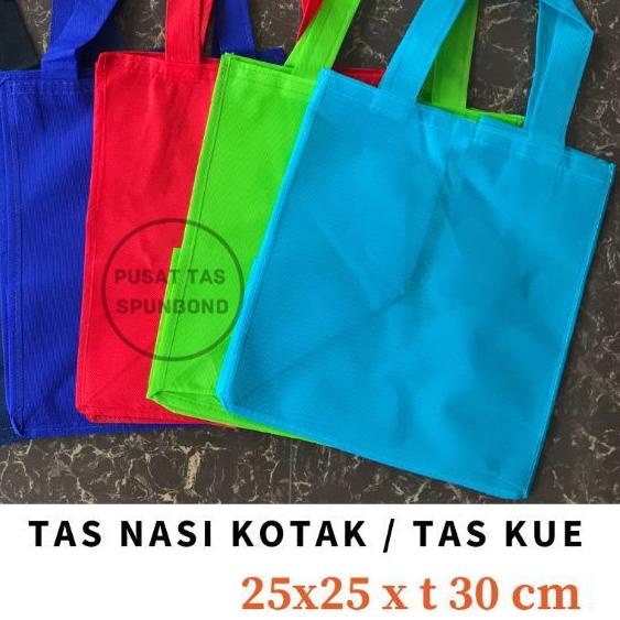 

✶ Tas Nasi Kotak - 1 Lusin | Tas Berkat | Tas Box Kue ♣