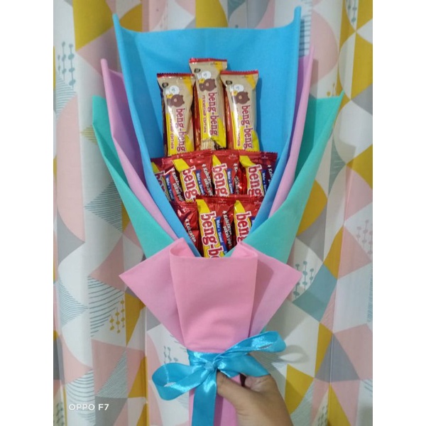 

Bouquet snack / buket snak ciki coklat / kado ulang tahun / pernikahan bingkisan buket makanan