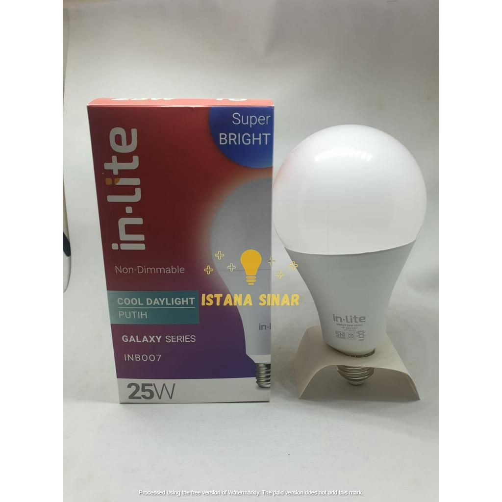 LAMPU LED INLITE IN-LITE 25W 25 W / WATT  / WT BOHLAM BERGARANSI