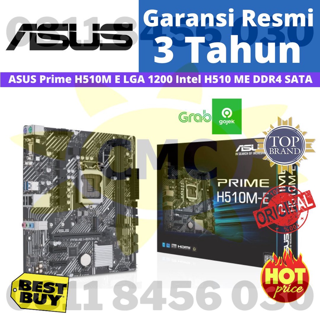 Motherboard ASUS PRIME H510M E LGA 1200 Intel H510 ME DDR4 SATA3