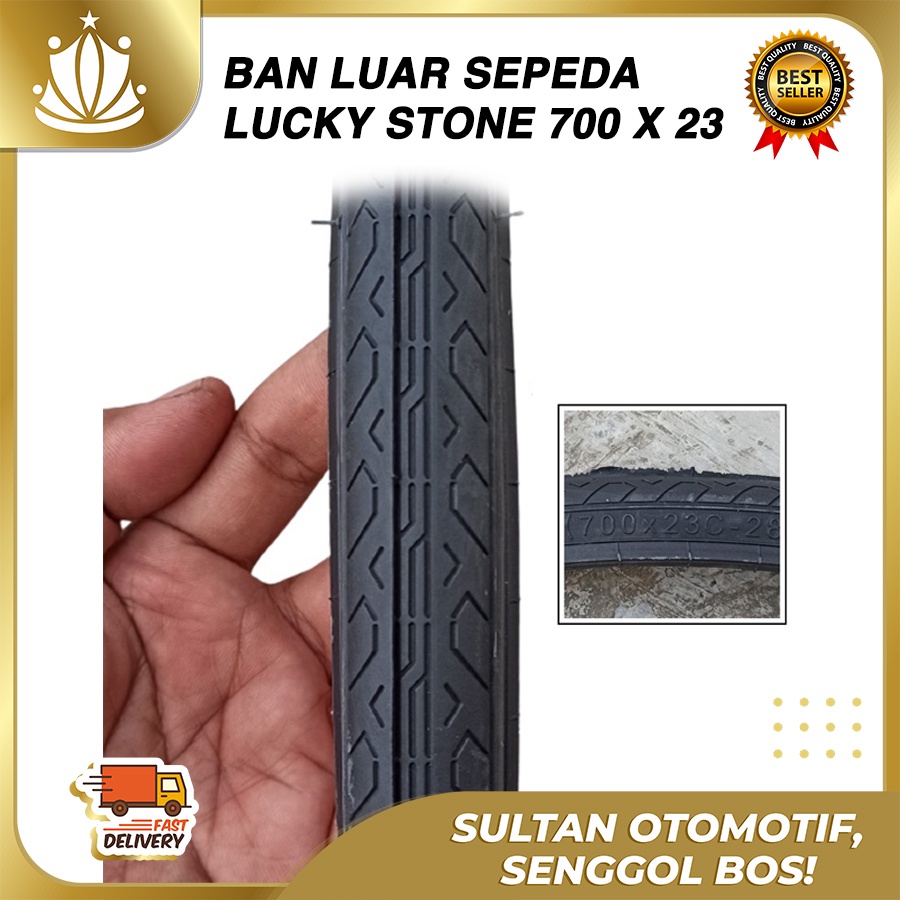 Ban Luar Sepeda Murah Luckystone 700 x 23c