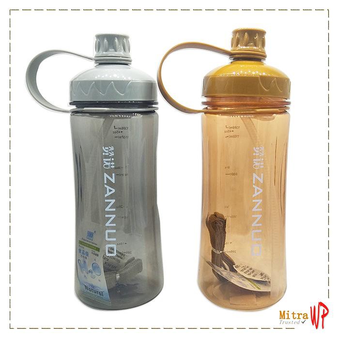 BOTOL MINUM ZANNUO B25 KAPASITAS 1.5 LITER JUMBO WATER BOTTLE - BIRU MUDA