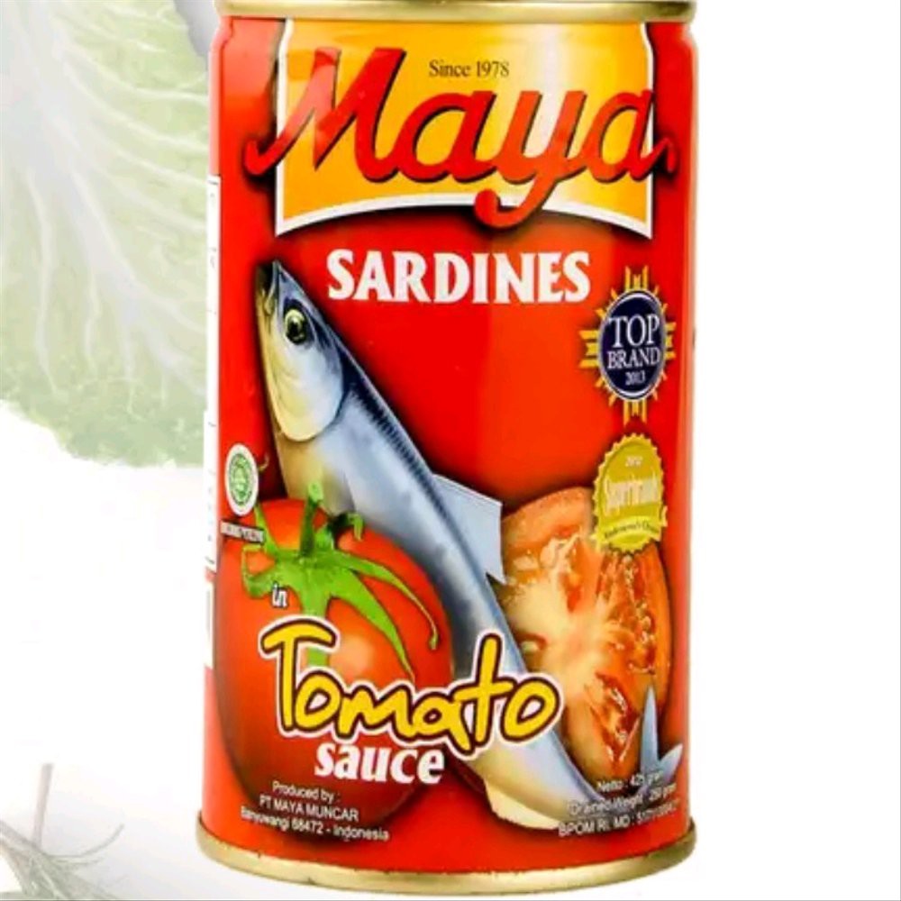 

MAYA SARDINES SAUS TOMAT 425GR