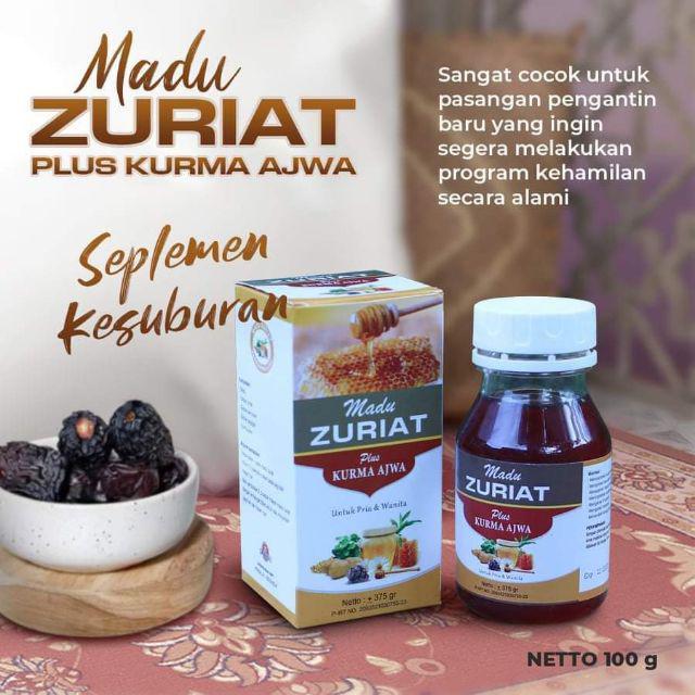 KAPSUL & MADU ZURIAT Program Hamil Obat Kesuburan Herbal Promil Subur Kandungan-Kapsul