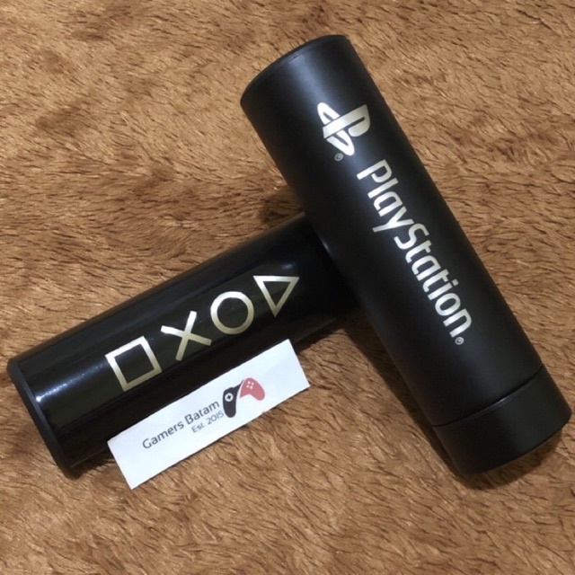 Exclusive Playstation Logo Custom Tumbler Botol Termos Air Minum PS4