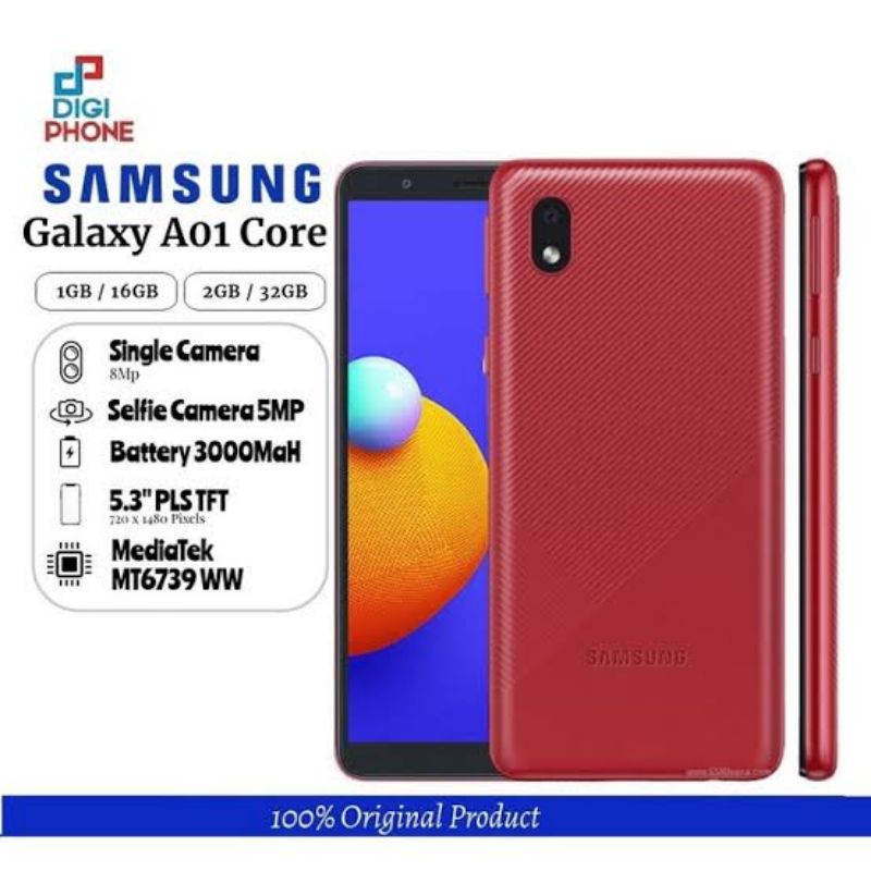 HP Samsung A01 CORE 2/32 GB - Garansi Resmi || MURAH