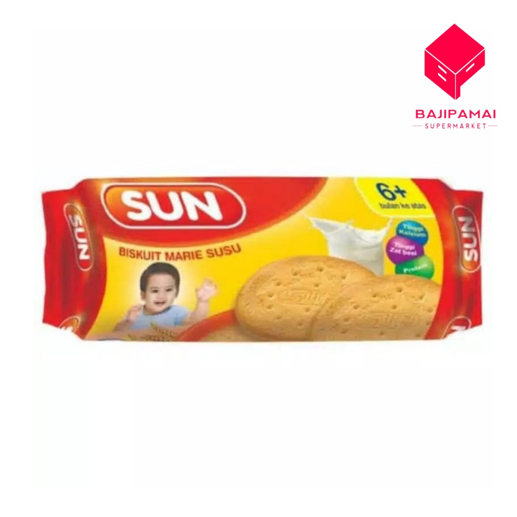 

SUN BISKUIT MARIE SUSU 150GR