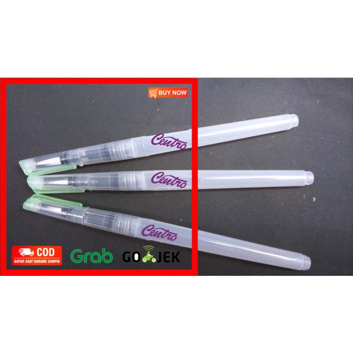 

(BISA COD) VTEC WATER BRUSH PEN ROUND SET (ISI 3) LONG BARREL / KUAS CAT AIR SET