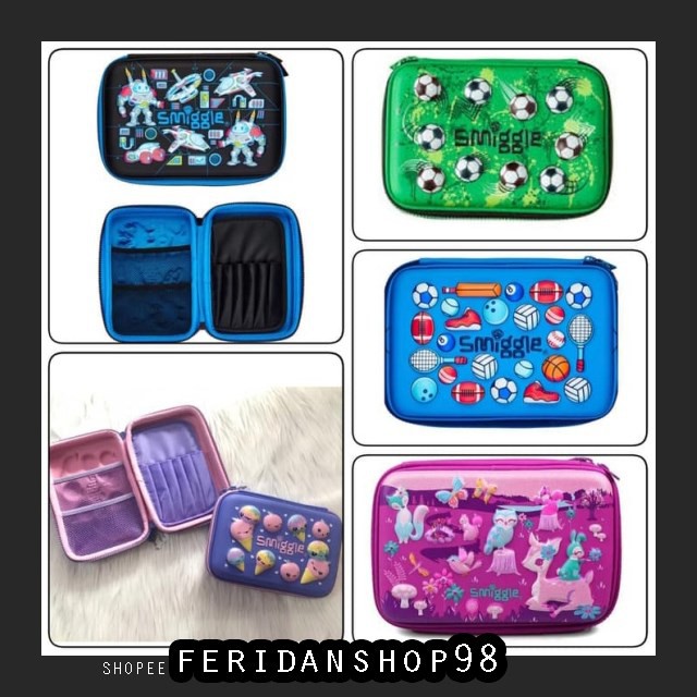 

FS1012 TEMPAT PENSIL SMIGGLE HARD TOP ATK PENCIL CASE - KOTAK PENSIL BY FERIDANSHOP98