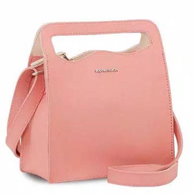 TAS SOPHIE MARTIN CORALYN T6342P3 REG2003 SELEMPANG PINK