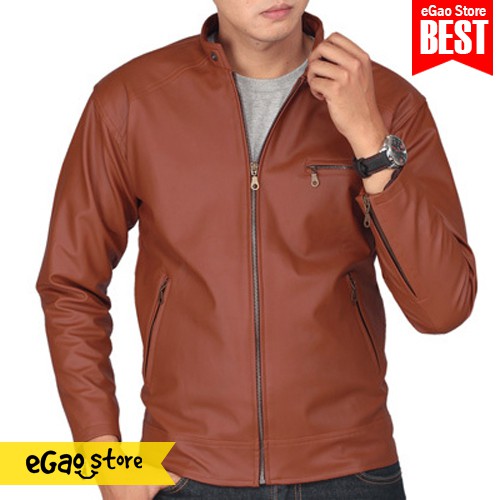  Jaket Pria Model Resmi Semi Kulit Jaket Casual Kantor 