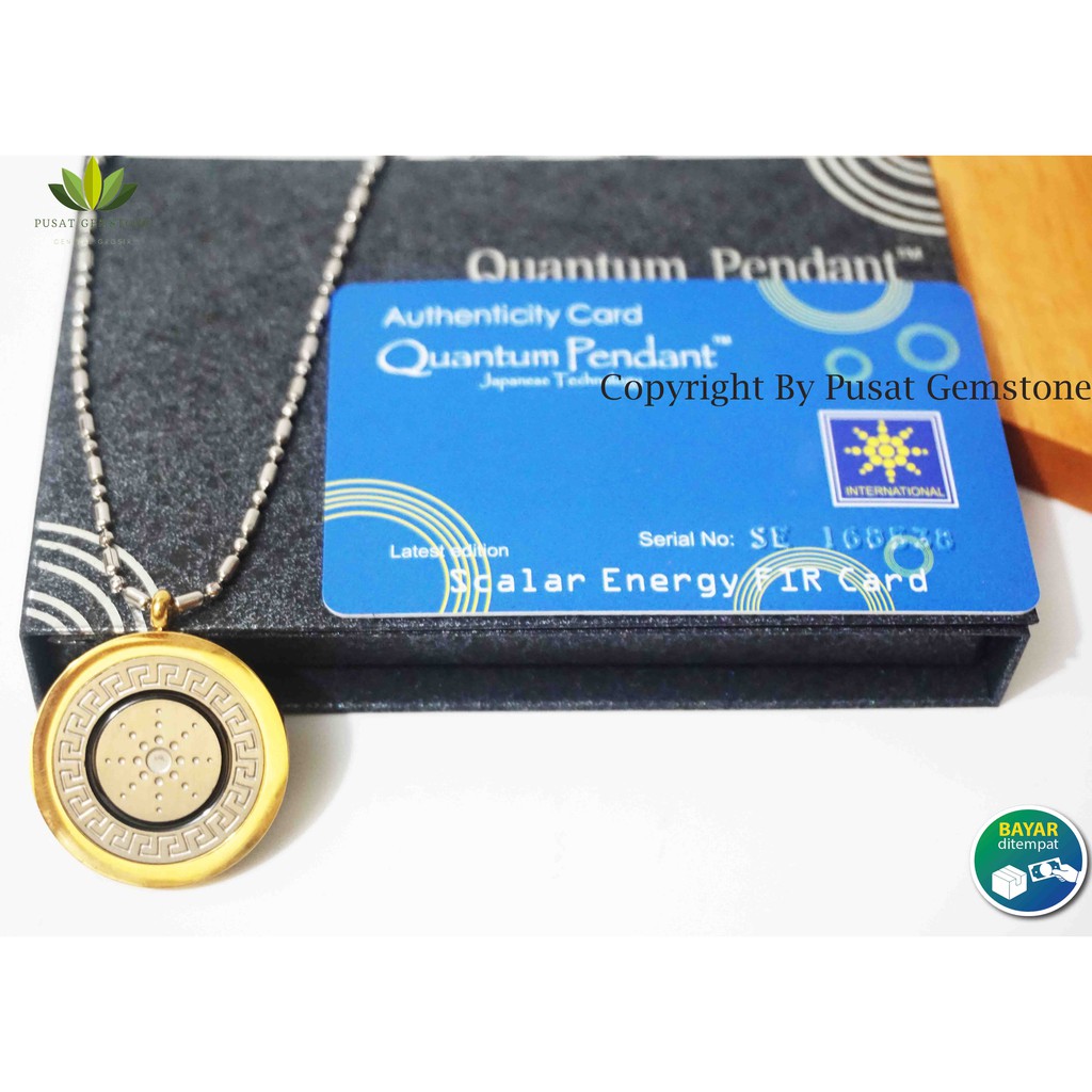 Kalung Kesehatan Quantum Pendant Scalar Energy Mandarin