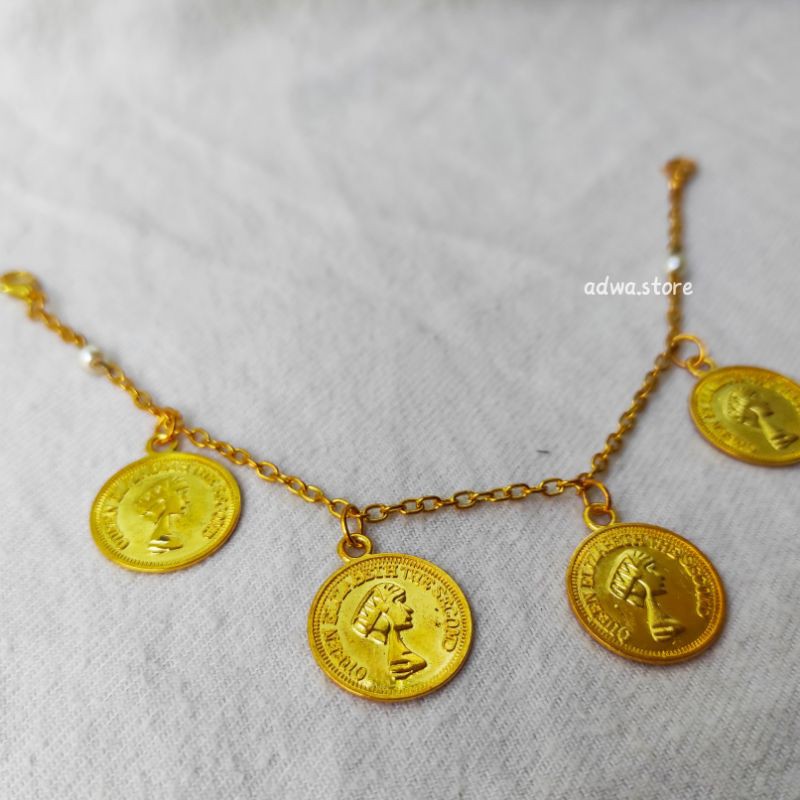 konektor masker rantai vintage / konektor masker / gelang rantai vintage