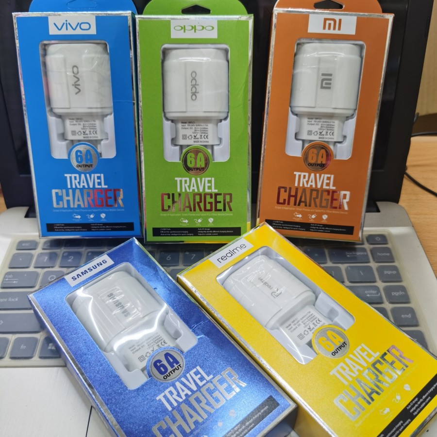Travel Charger HP Samsung Vivo Oppo Realme Xiaomi VMT-C1 Micro Usb