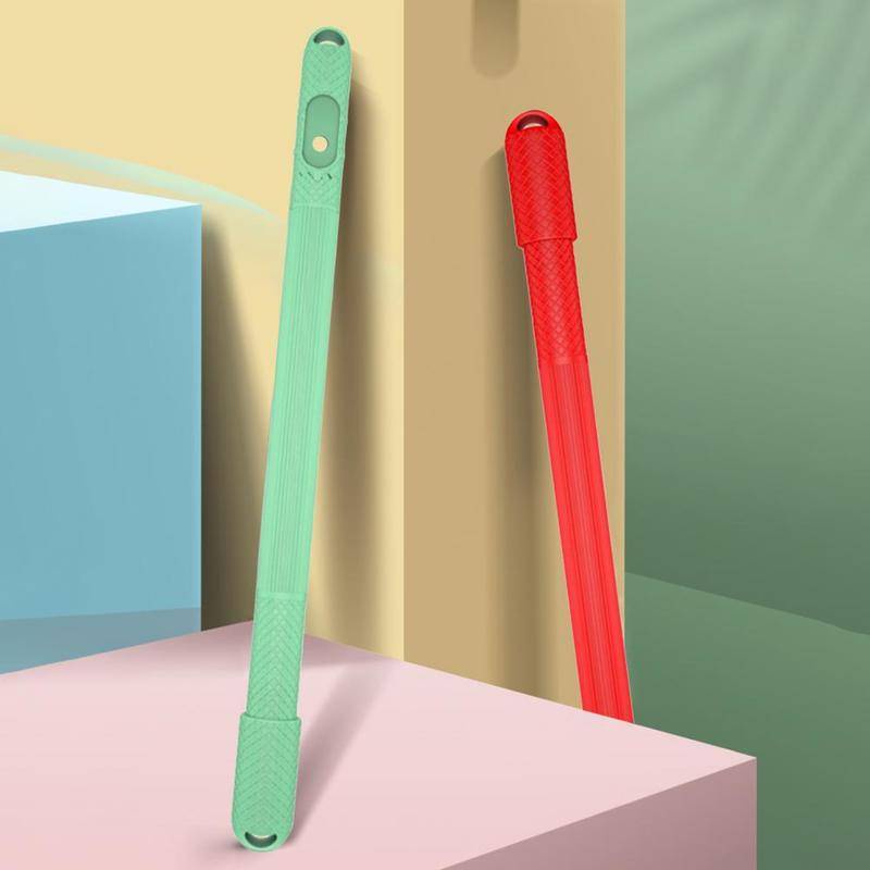 Case Pensil Apple Pencil 1 Bahan Silikon Anti Hilang / Jatuh