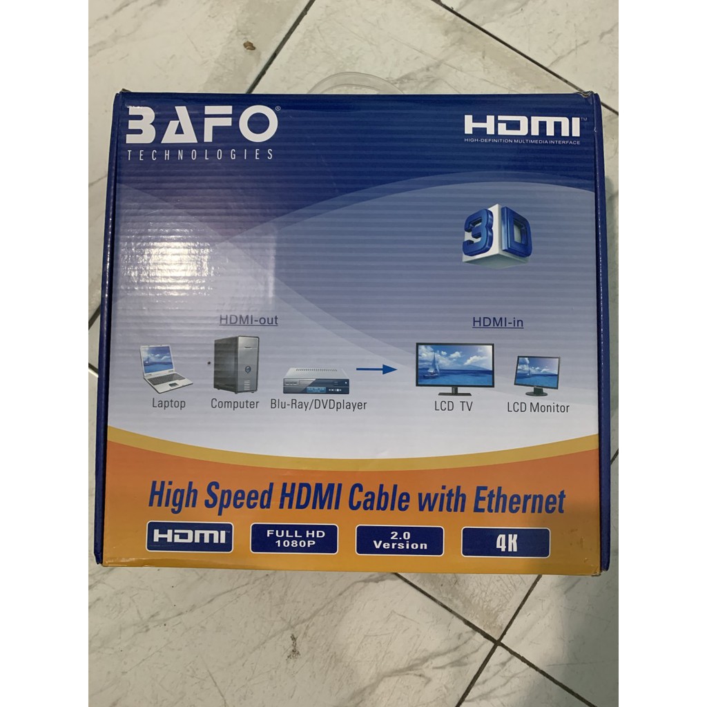 Kabel HdTV Bafo 30m Full Hd High Speed 30 Meter 30 M / CABLE HdTV 30meter V2.0 BAFO ORIGINAL