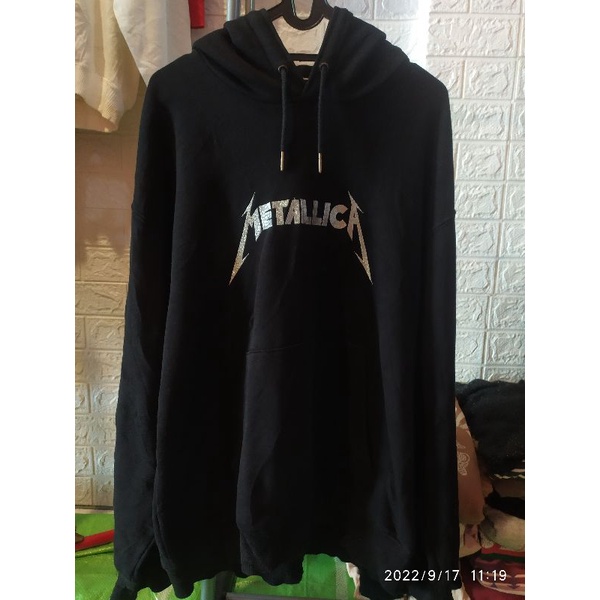 sweater Hoodie GU X Metallica