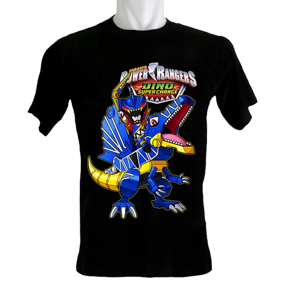 Indoshirt - Kaos Power Rangers Dino Supercharge Talon Ranger Chibi - Bahan Katun - Kerah O - Ukuran 