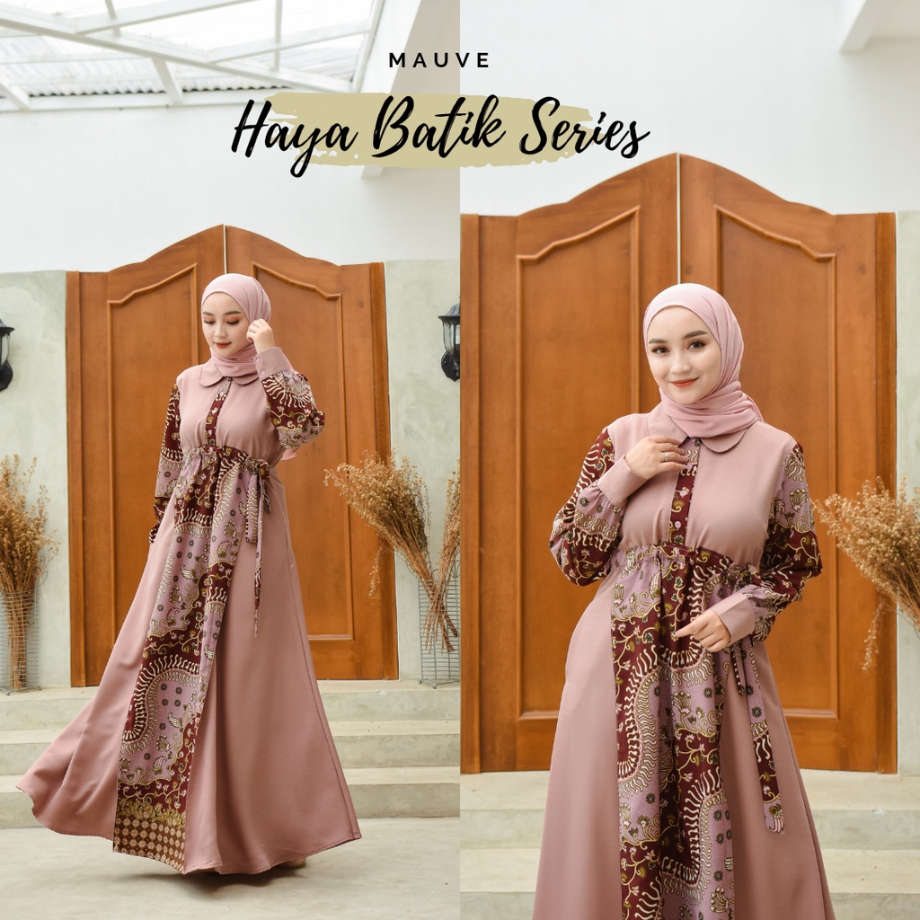 Baju Muslim Haya Batik Series