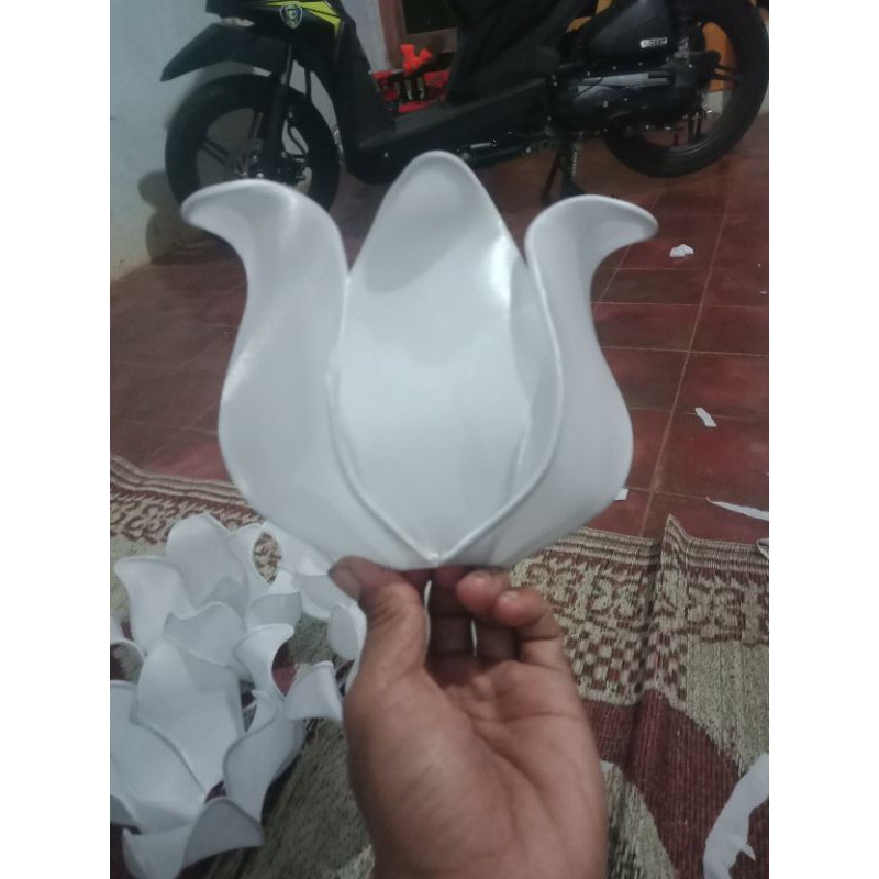 KAP LAMPU KELOPAK BUNGA DEKORASI