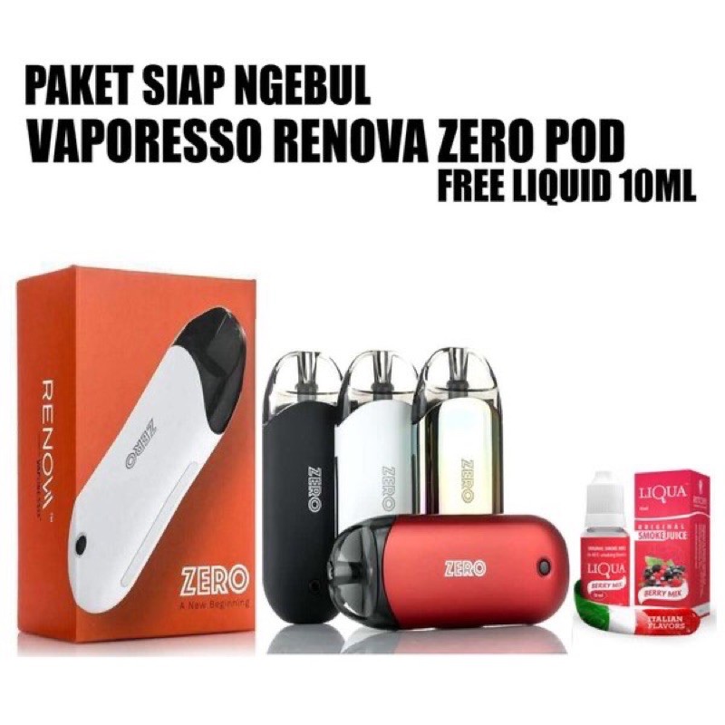 ZERO POD PAKET NGEBUL - POD ZERO SIAP NGEBUL