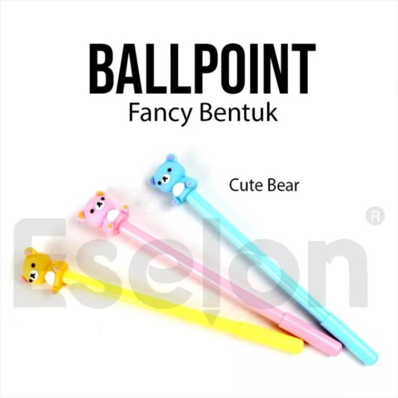 

ballpoint karakter fancy bentuk-ballpoint gell