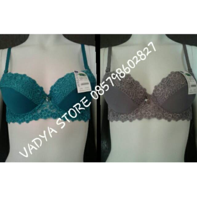 Bra cantik hearling spring Bh busa tebal pakai kawat