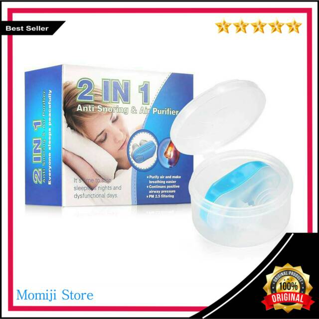 Alat Anti Ngorok Pernafasan Hidung Mendengkur Saat Tidur Stop Snoring Solution
