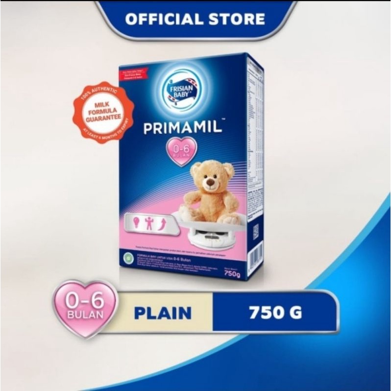 Primamil Tahap 1 Susu Pertumbuhan 750Gr | D'Lubna Baby