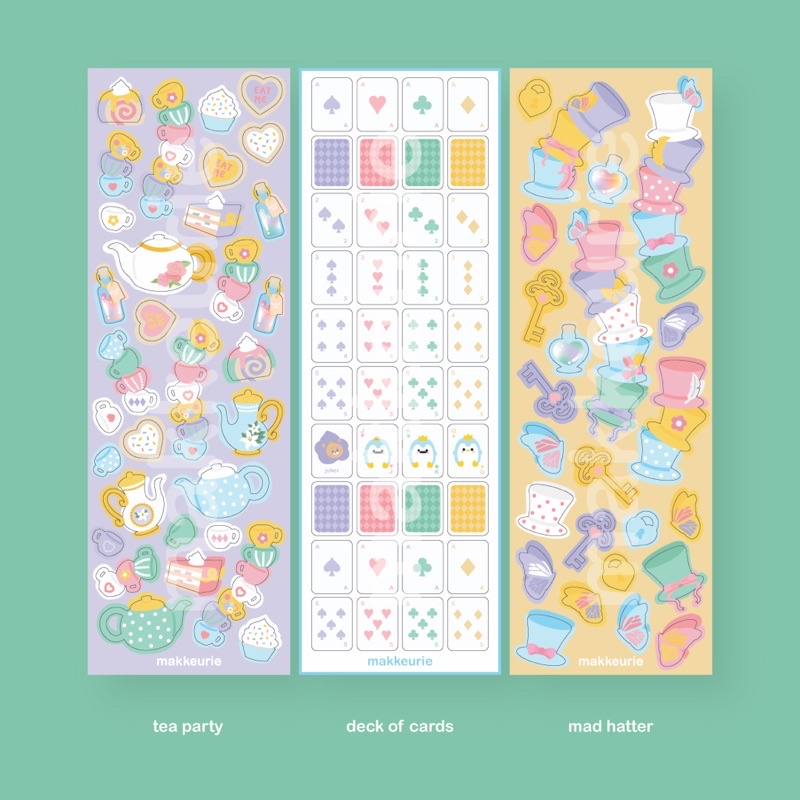

Alice in Wonderland Confetti Deco (Kiss Cut)