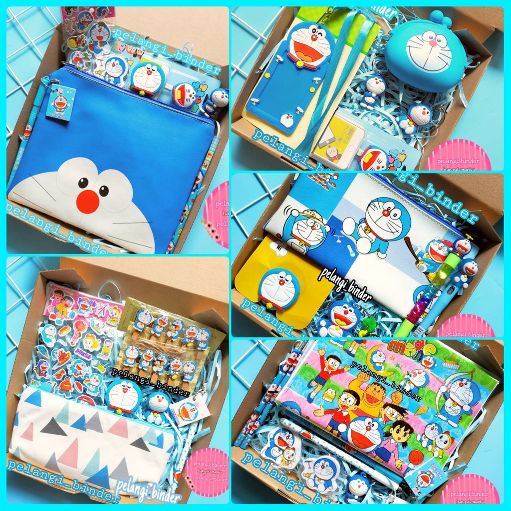 

#6765# Paket kado doraemon/ paket box alat tulis doraemon/ paket box doraemon/ paket kado doraemon