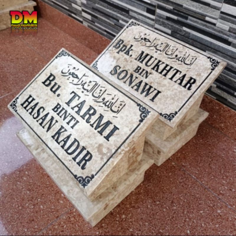 Maesan Nisan Box Marmer Putih