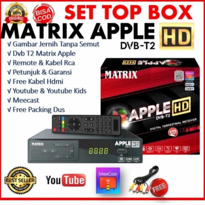 Set top box DVB T2 MATRIX Apple hd tv digital DVB T2 - YouTube