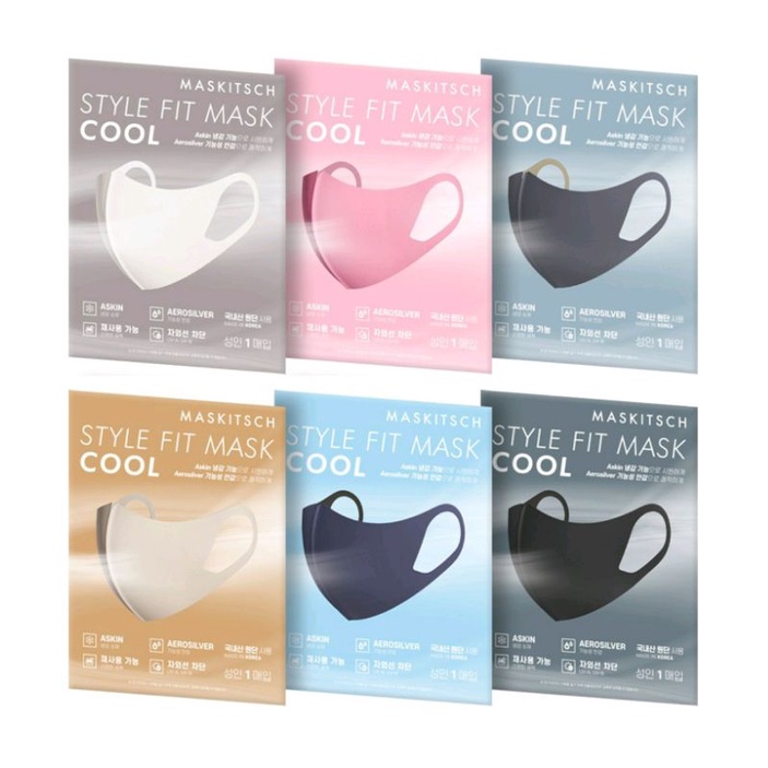 Jual Masker Kain Korea Style Fit Mask Cool Korea/Mask Kain Korea ...