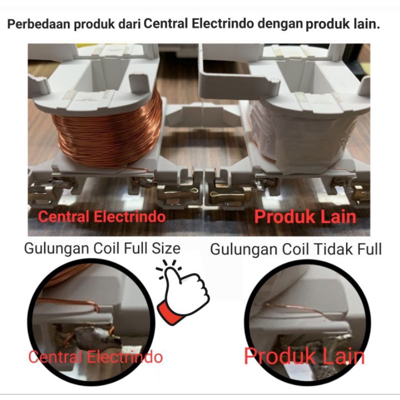 Kontaktor Contactor LC1D-25M7 AC 220V.