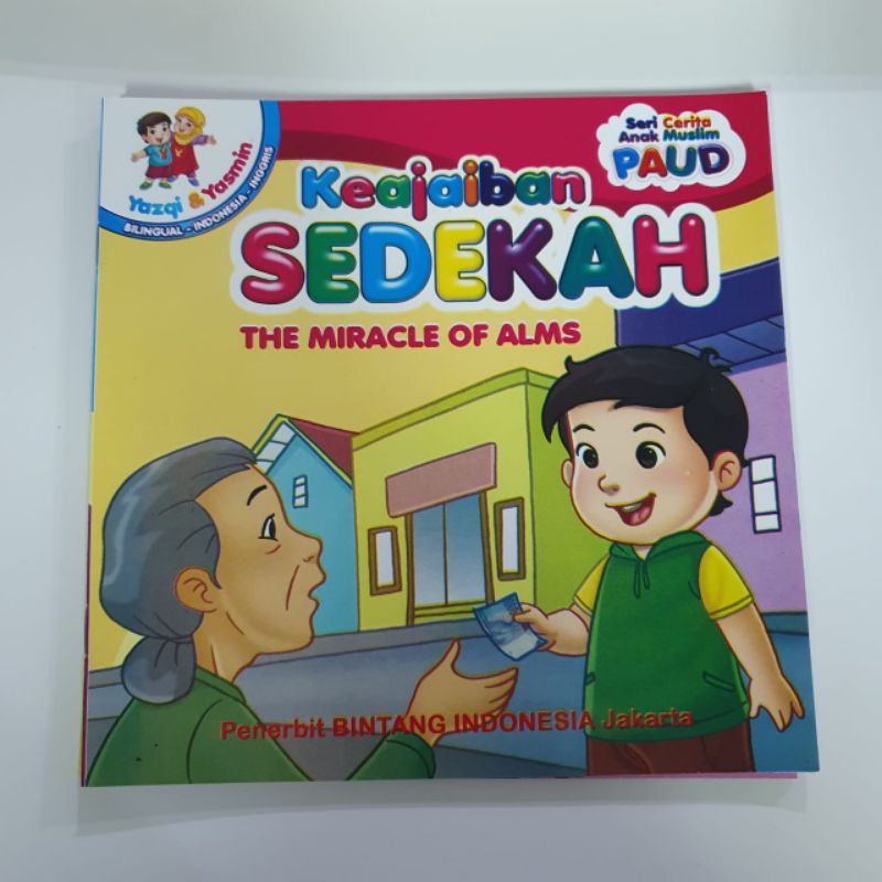 Buku cerita anak seri keajaiban (seri 2 bahasa)