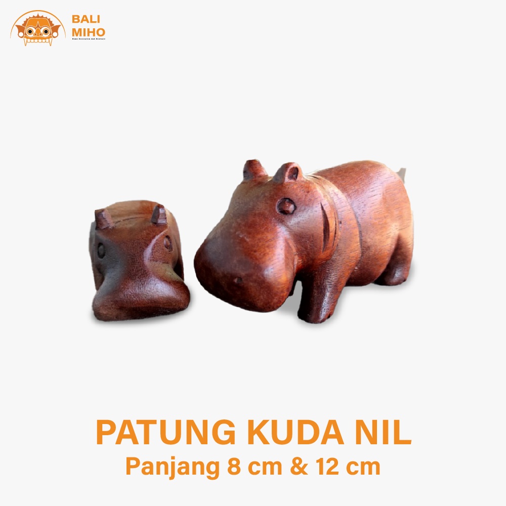 PATUNG KUDA NIL/PATUNG KUDA NIL KAYU/PATUNG KAYU/PATUNG UNIK/PATUNG BINATANG KAYU/PATUNG LUCU