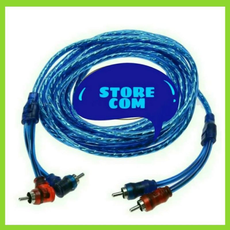 CABLE RCA TO RCA 4 METER HIGH QUALITAS