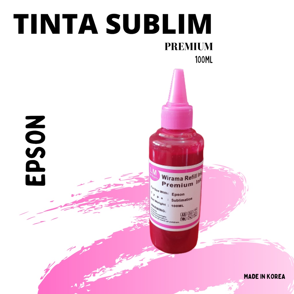 Tinta Sublim Sublime Epson Premium 1 set 6 warna