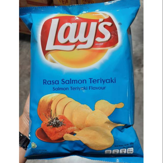 SNACK LAYS RASA SALMON TERIYAKI 68gram