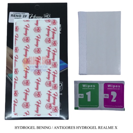 HYDROGEL BENING / ANTIGORES HYDROGEL REALME X