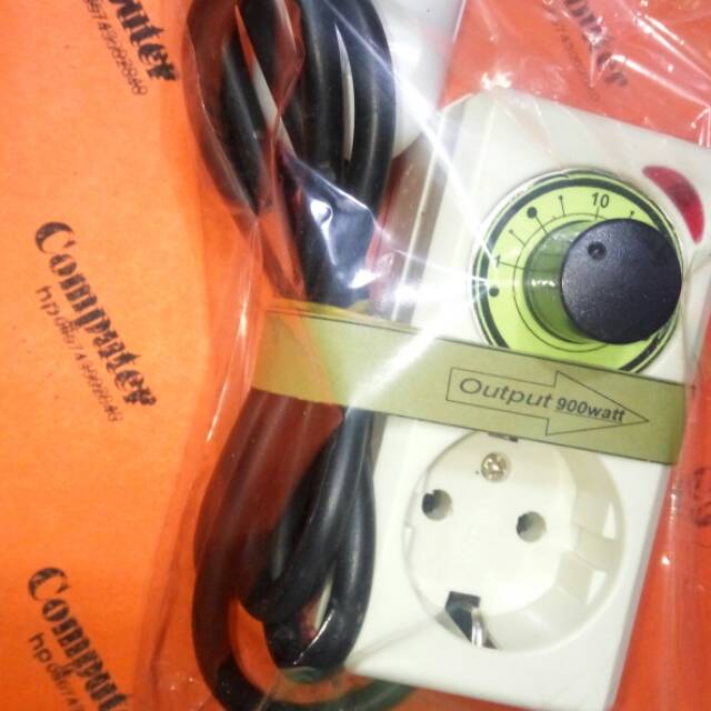 Dimmer alat pengatur kecepatan grendra bor lampu pijar