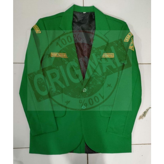 Gratis Nama + Lokasi Jas Ansor Kain Belini Exclusive Full Furing