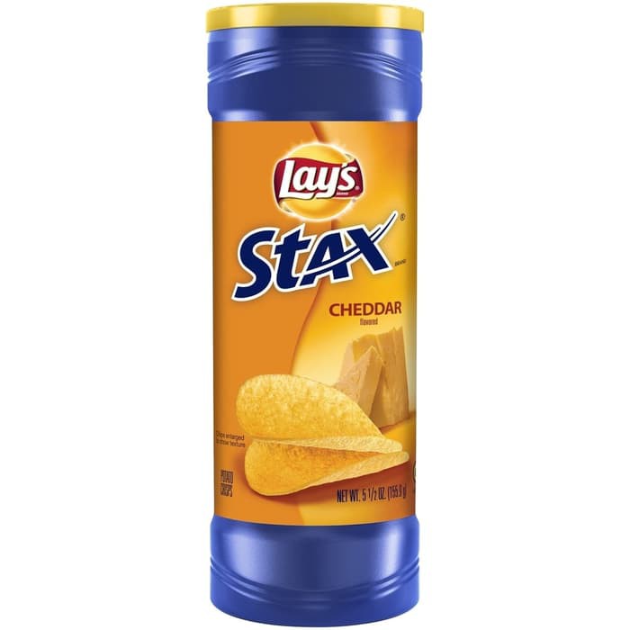 

Lay's stax cheddar flavored 155.9 gram