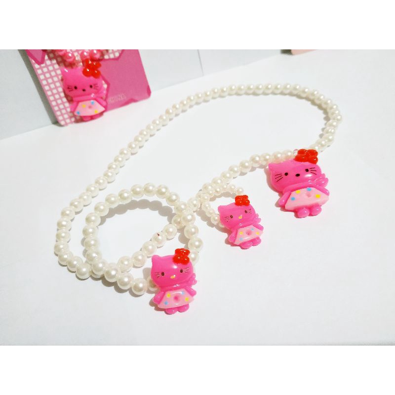 CPM09 Kalung Gelang Cincin Plastik Mix HK Full Body