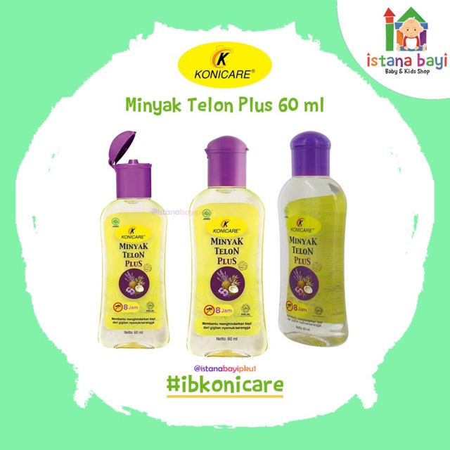 Konicare Minyak Telon Plus - Telon bayi/Minyak telon/telon oil