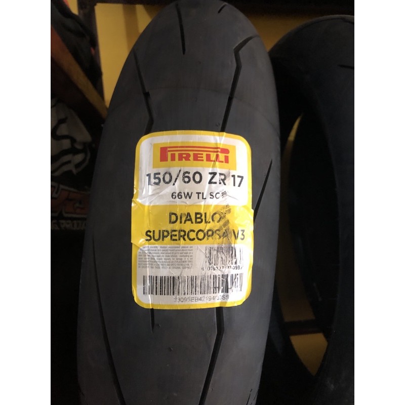 BAN MOTOR PIRELLI DIABLO SUPERCORSA 150/60-17