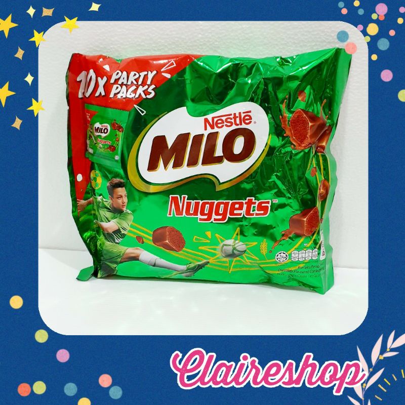 MILO NUGGET malaysia 10s party pack/ milo nuget